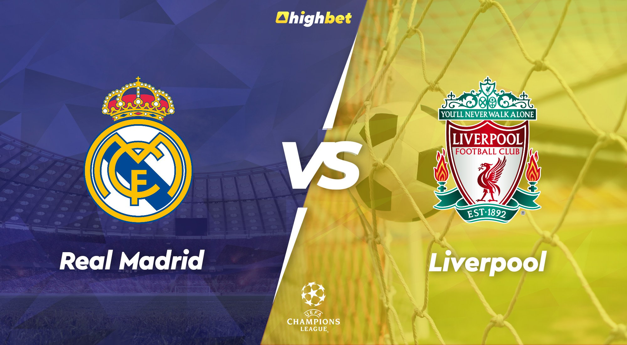 Real Madrid vs Liverpool - highbet UEFA Champions League Pre-Match Analysis